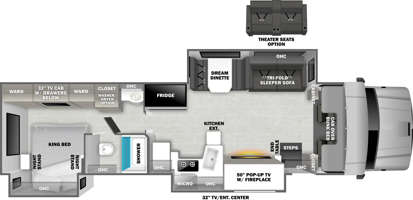 Dynaquest Xl 3801TS Floorplan
